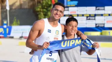 معتز وائل: افتتاح الموسم بذهبية دافع قوي وهدفي الأكبر ميدالية أولمبية